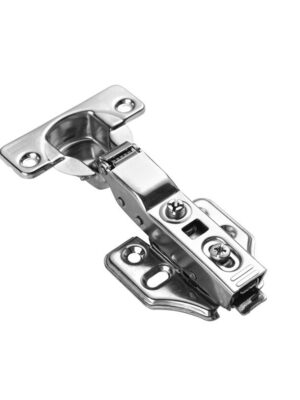 Stainless Steel 2-Stage Force Hydraulic Soft Close Half Overlay Cabinet Hinge