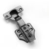 黑色中弯1 2-Stage Force Hydraulic Soft Close Half Overlay Cabinet Hinge