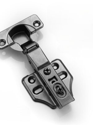 2-Stage Force Hydraulic Soft Close Half Overlay Cabinet Hinge